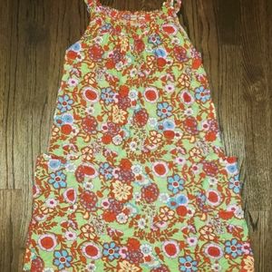 PEEK (Nordstrom) Light Poplin Cotton Smocked Dress